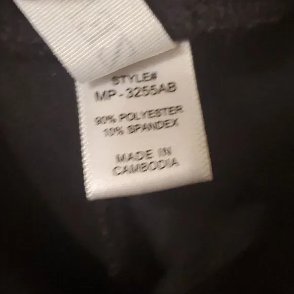 Zanana Outfitters Pocket Black Leggings Women's Size Small - Picture 6 of 6